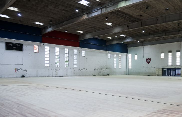 Obras en el Salón San Martín