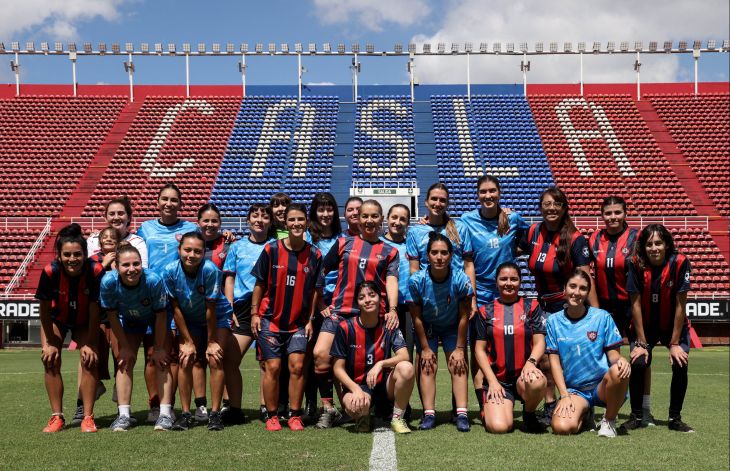 Inolvidable partido de socias