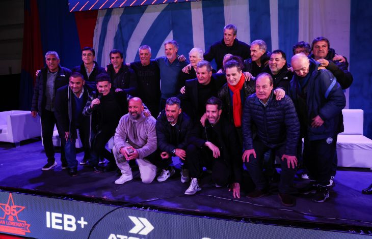 Los Campeones del 95 disfrutaron su gran noche