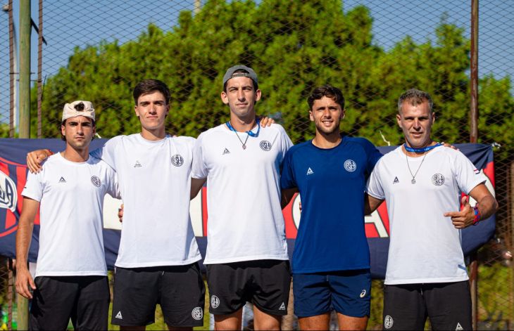 El equipo masculino dejó su marca