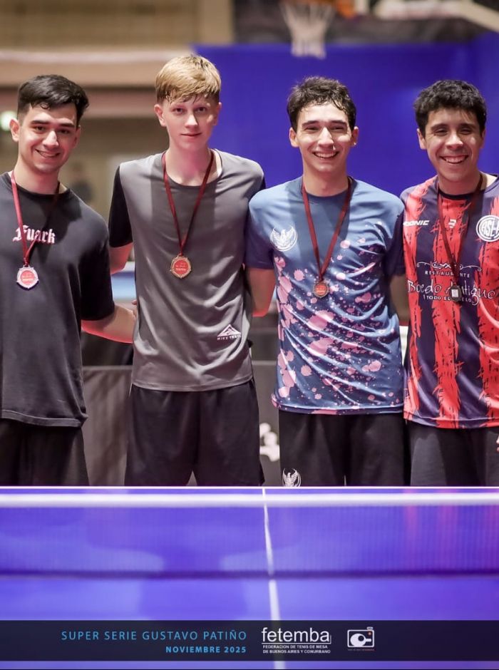 El Ciclón, en el podio