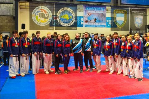 El Taekwondo brilla en Lomas de Zamora