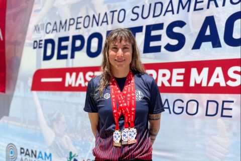 Oro en el Sudamericano