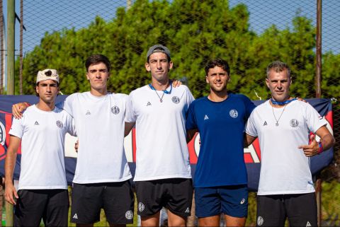 El equipo masculino dejó su marca