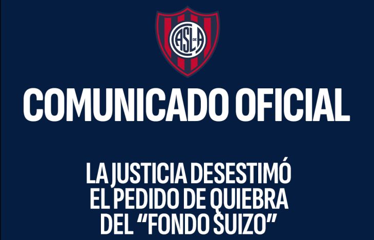 La Justicia desestimó el pedido de quiebra del “Fondo Suizo”