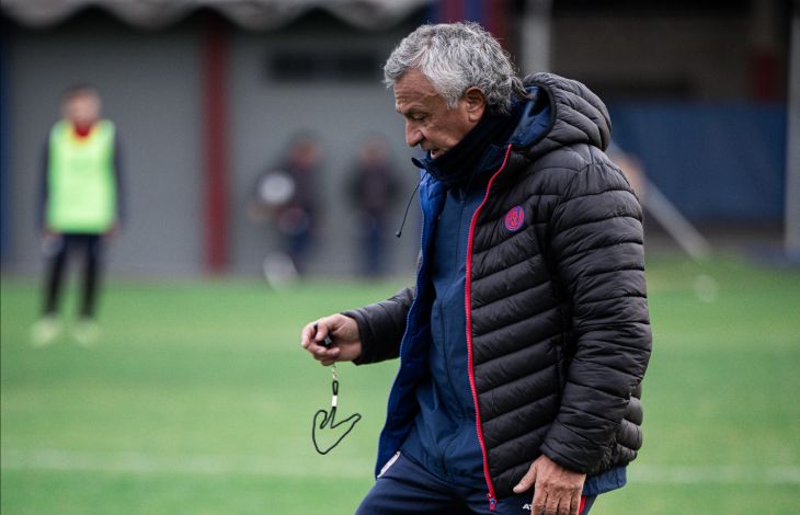Pipo ajusta detalles para el amistoso ante Central