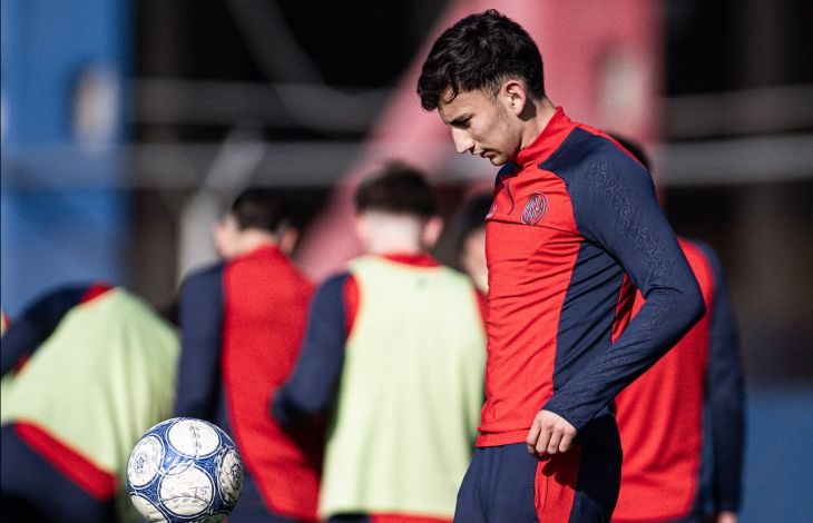 Daniel Herrera ya tiene el alta médica y se entrena a la par del grupo