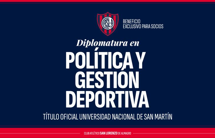 ¡Formate en gestión deportiva!