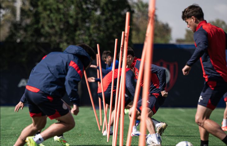 San Lorenzo ya se entrena pensando en Deportivo Riestra