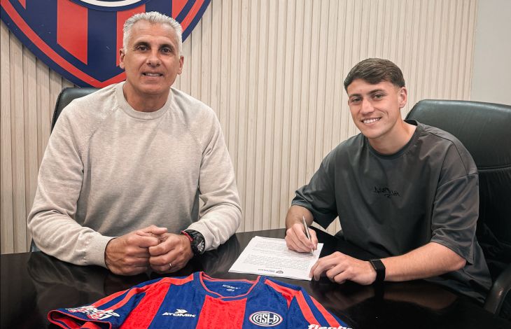 San Lorenzo renovó el contrato de Gonzalo Alassia
