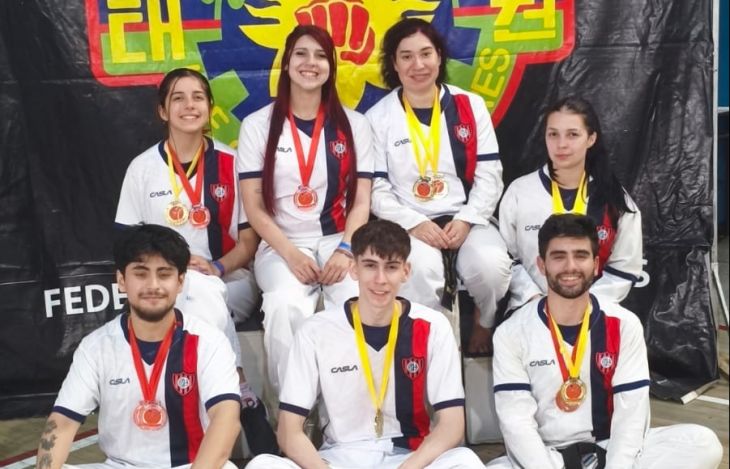 El Taekwon-do brilló en la Copa Ameghino