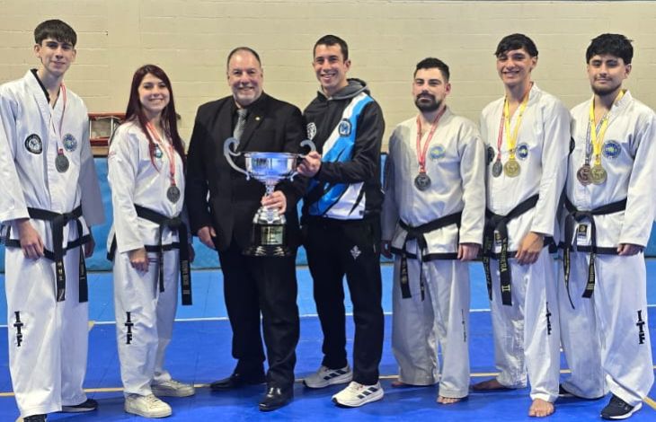 Destacado desempeño del Taekwon-do azulgrana