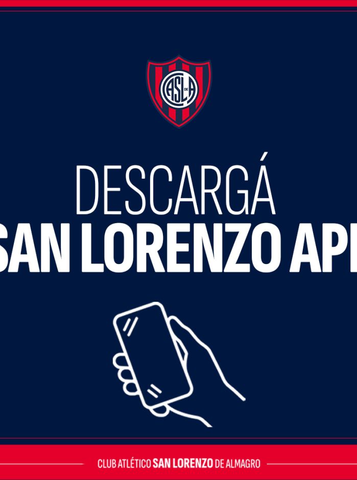 ¡Sumate a San Lorenzo App!