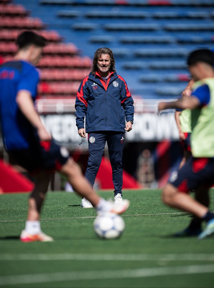 Entrenamiento en el Bidegain 