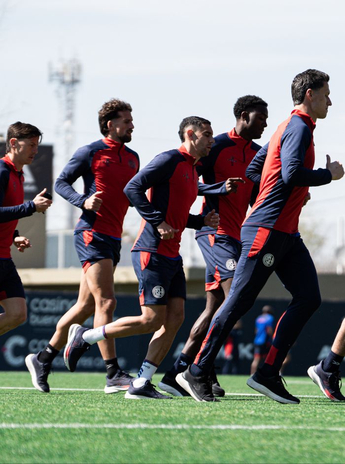El Gallego ya prepara el partido contra Boca