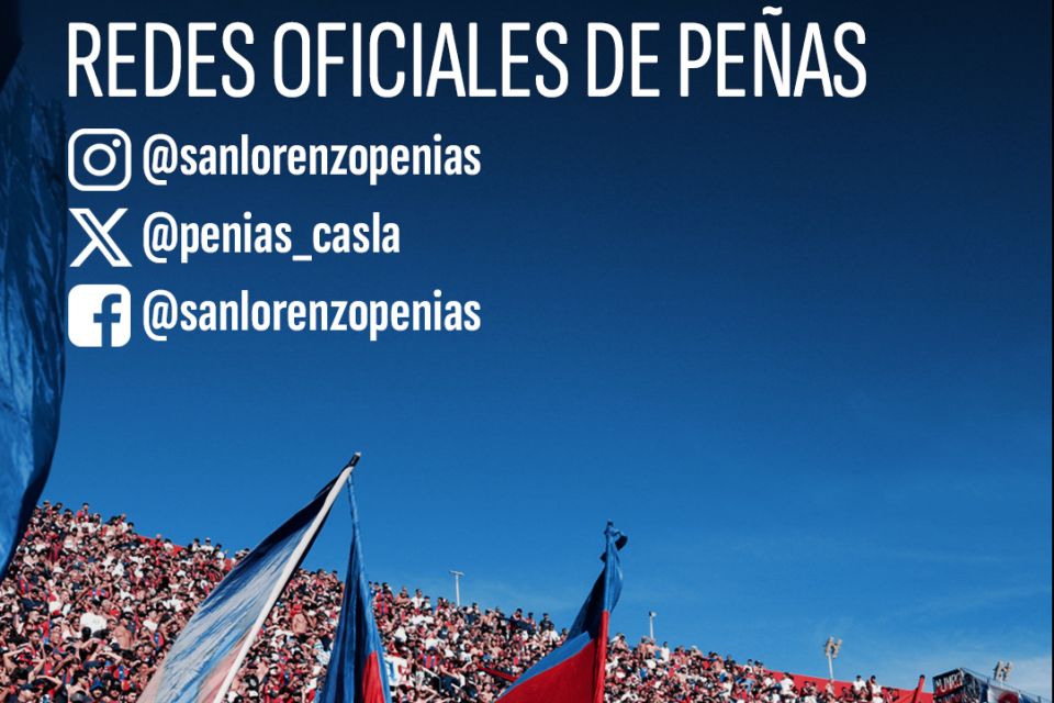 Nuevas redes oficiales de Peñas