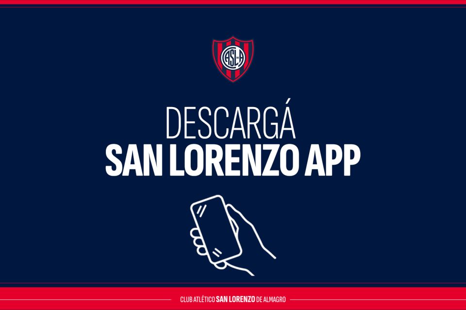 ¡Sumate a San Lorenzo App!