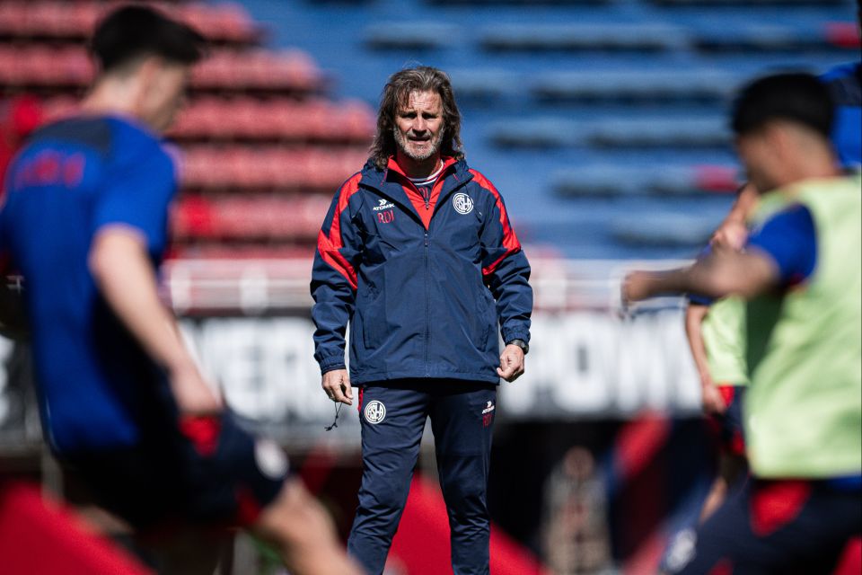Entrenamiento en el Bidegain 