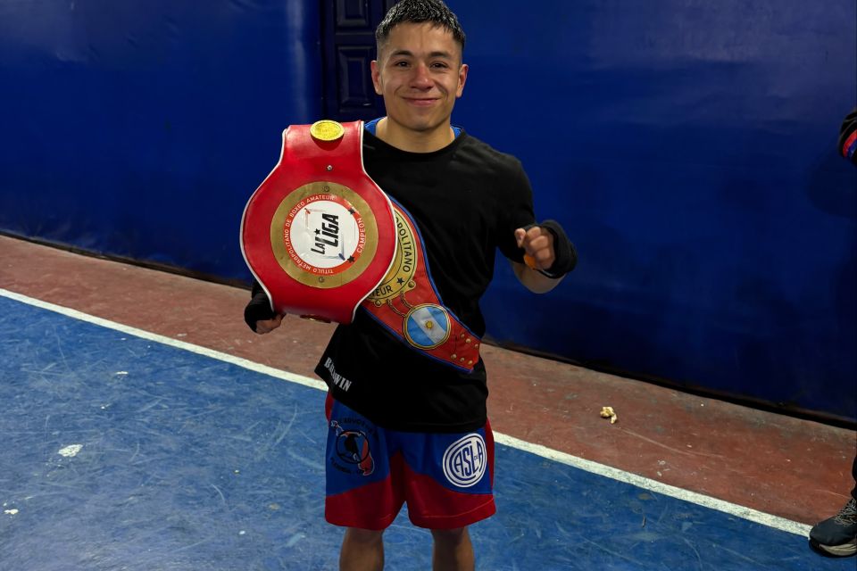 Felipe Maggi, campeón de la Liga Metropolitana
