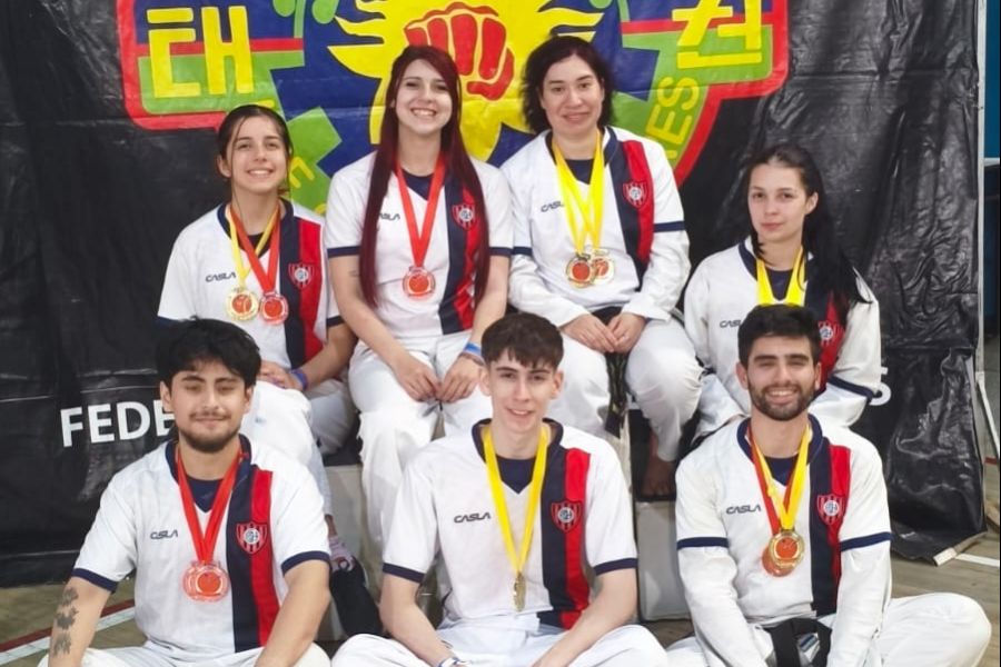 El Taekwon-do brilló en la Copa Ameghino