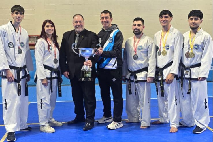 Destacado desempeño del Taekwon-do azulgrana