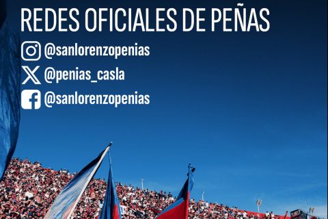 Nuevas redes oficiales de Peñas