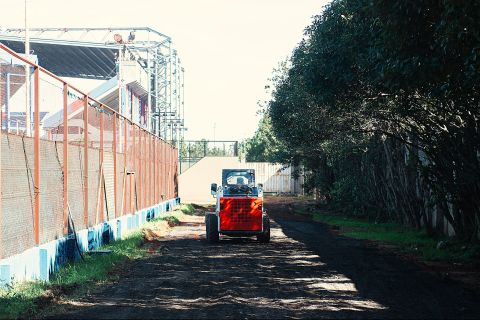 Se viene el nuevo camino de acceso interno al Bidegain